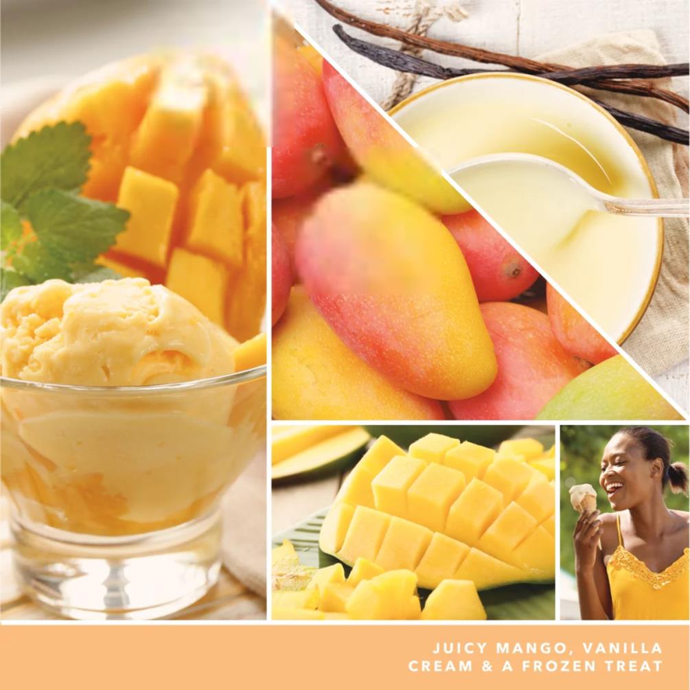 Yankee Candle Mango Ice Cream Large Jar Extra Image 3